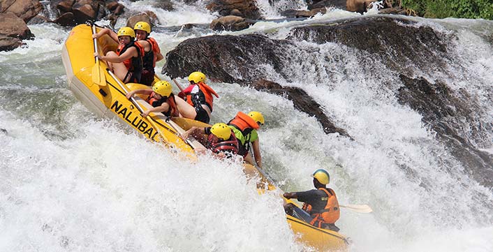 white water rafting